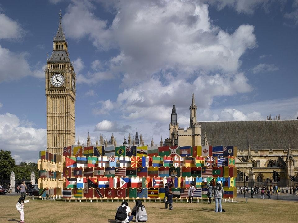 AY Architects, <em>House of Flags</em>, Parliament Square, London