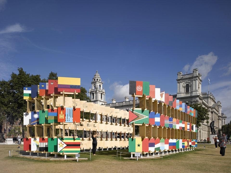 AY Architects, <em>House of Flags</em>, Parliament Square, London