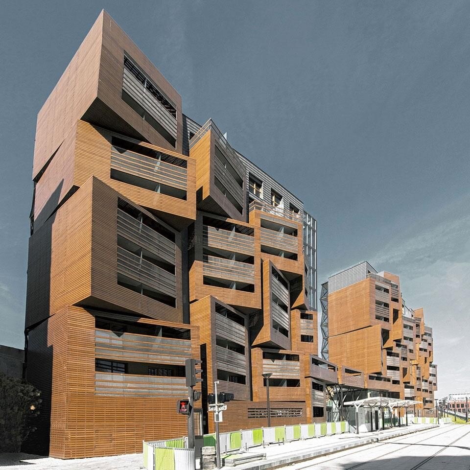 Ofis, Basket Apartment, student housing with 192 studios, Paris, France 2012