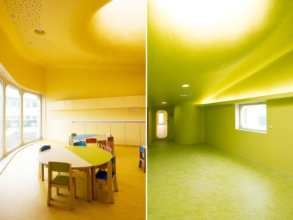 Paul Le Quernec, 915 square metre kindergarten in Boulay, France