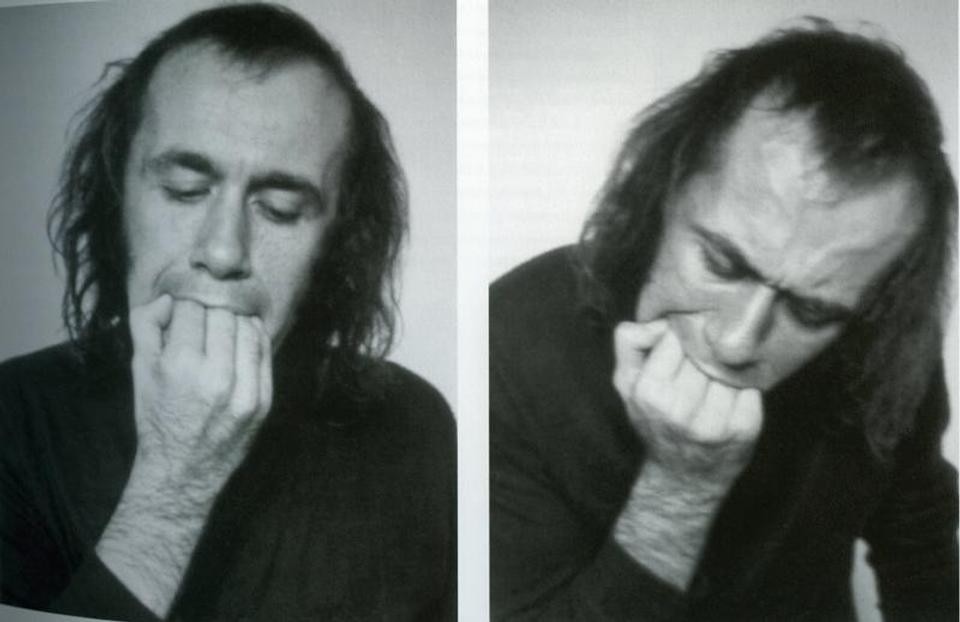 Top: Vito Acconci, <em>Klein Bottle Playground</em>, which will be on display during Design Miami 2012. Above: Vito Acconci, <em>Three Adaptation Studies (Hand & Mouth)</em>, 1970