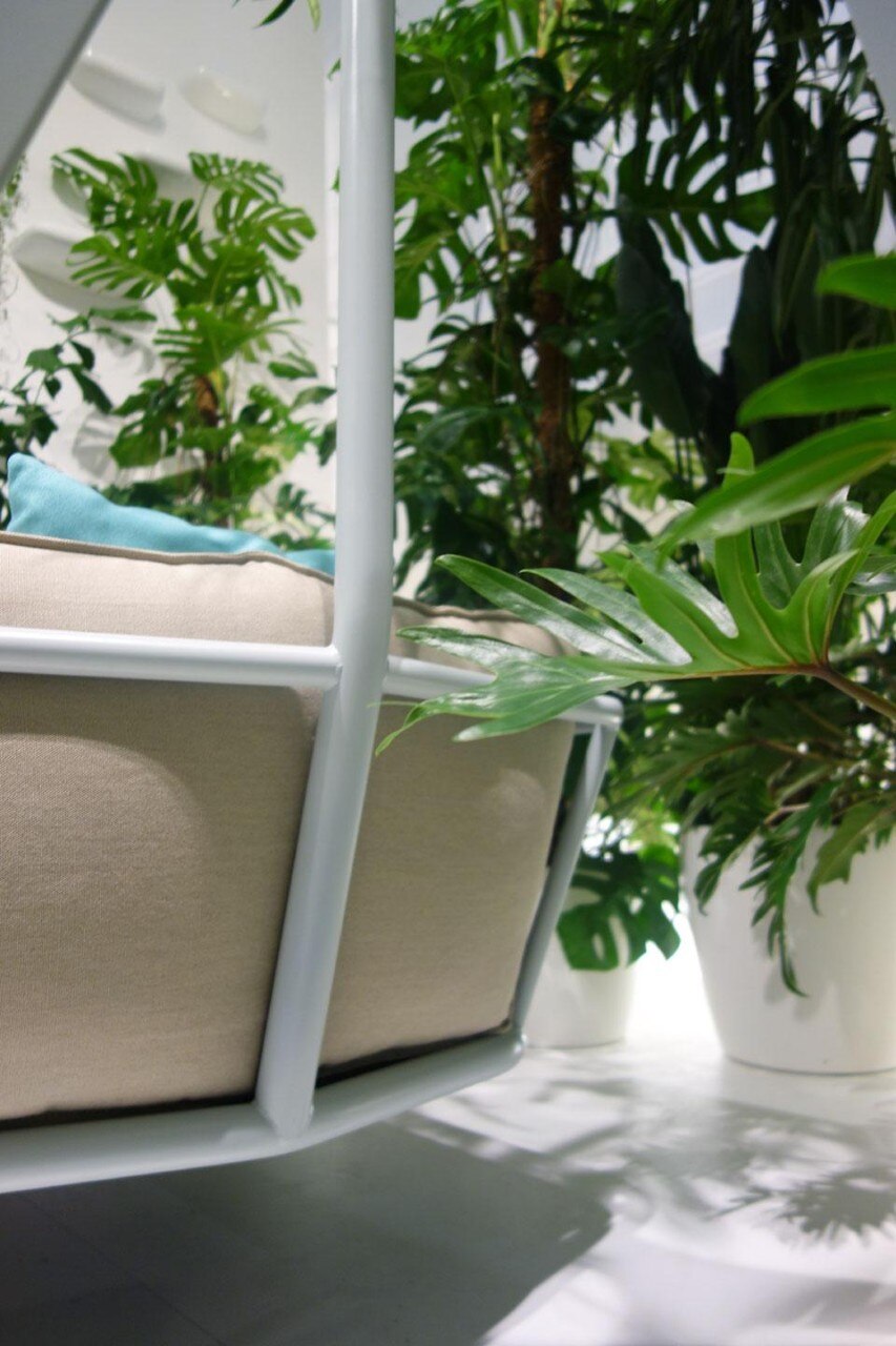 Swing Sofa by Werner Aisslinger for Vitra. Orgatec 2012, Cologne