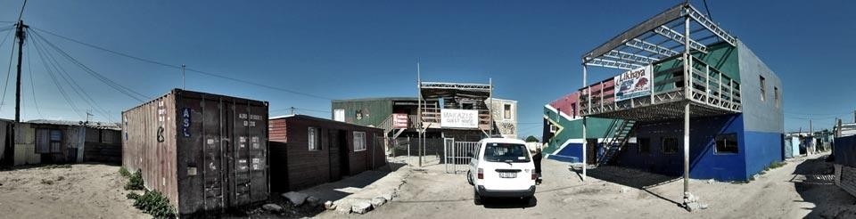 ITN architects, <em>Indlovu Centre</em>, civic building in Monwabisi Park, an informal settlement on the outskirts of Cape Town