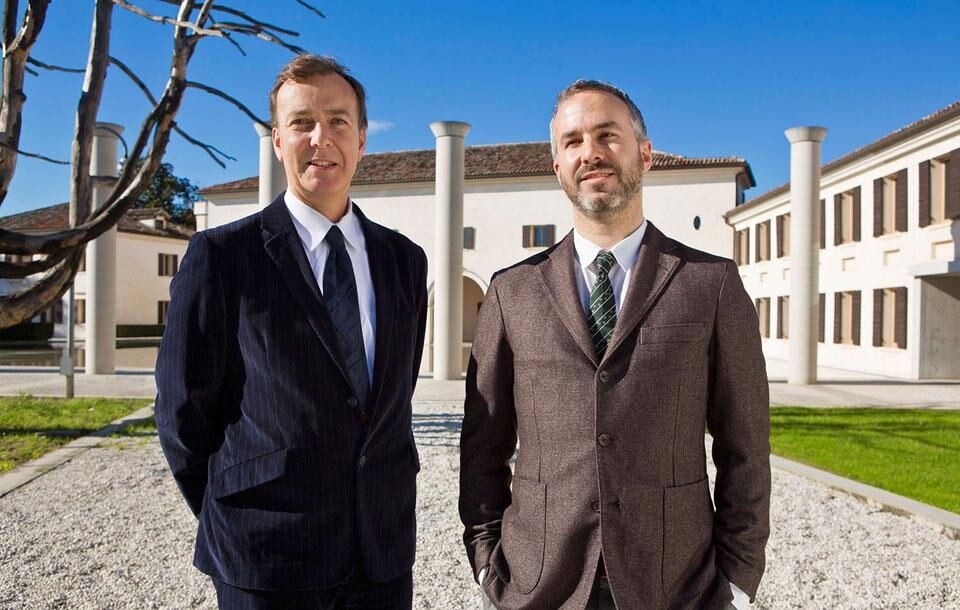 Top: Paul Thompson, Alessandro Benetton and Dan Hill. Above: Paul Thompson, newly appointed president of the Fabrica Advisory Board, and Dan Hill, newly appointed managing director of Fabrica. Photos by Marco Pavan/FABRICA