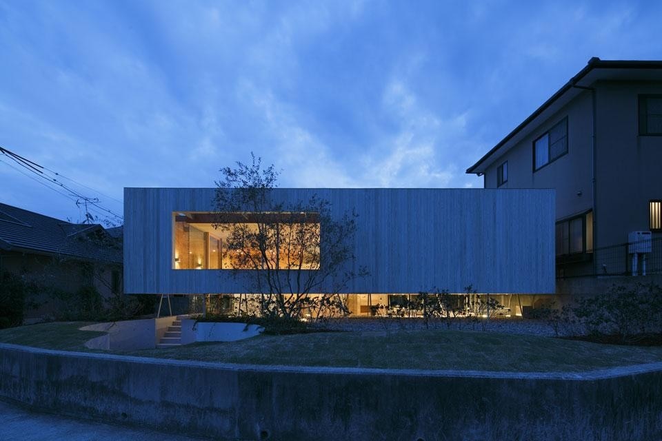 UID architects, Pit house, Okayama, Japan 2012
