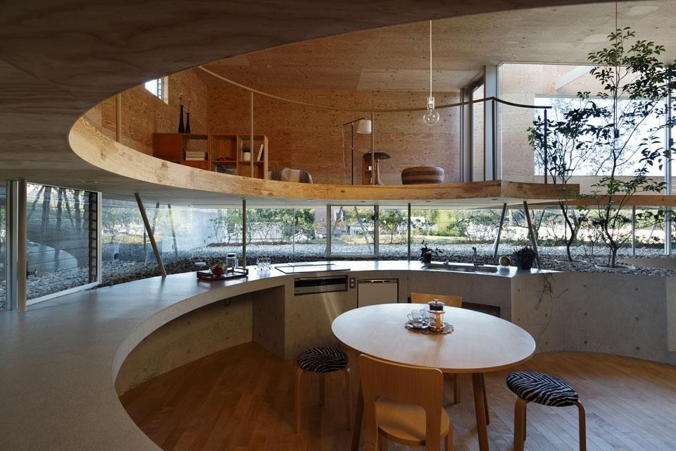 UID architects, Pit house, Okayama, Japan 2012
