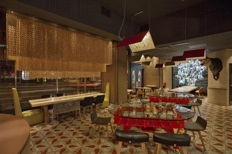 Capella Garcia Arquitectura, Jaleo restaurant, Washington DC, USA, 2012