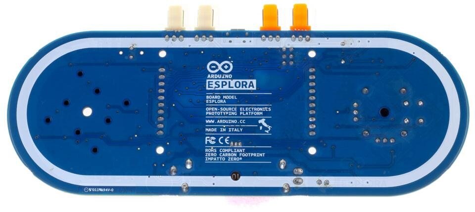 The new Arduino Esplora (rear) The new Arduino Esplora (rear)