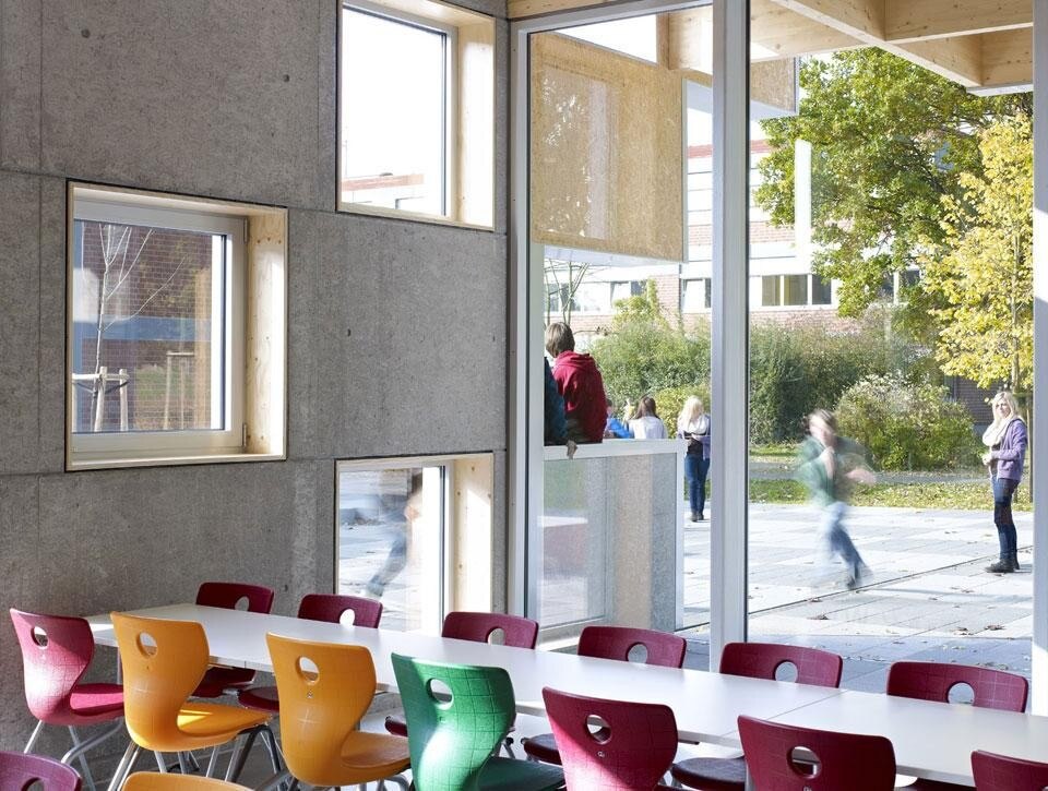 SpreierTrenner Architekten, Salmtal Secondary School Canteen, Salmtal, Germany 2012