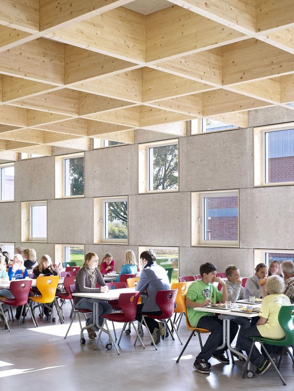 SpreierTrenner Architekten, Salmtal Secondary School Canteen, Salmtal, Germany 2012