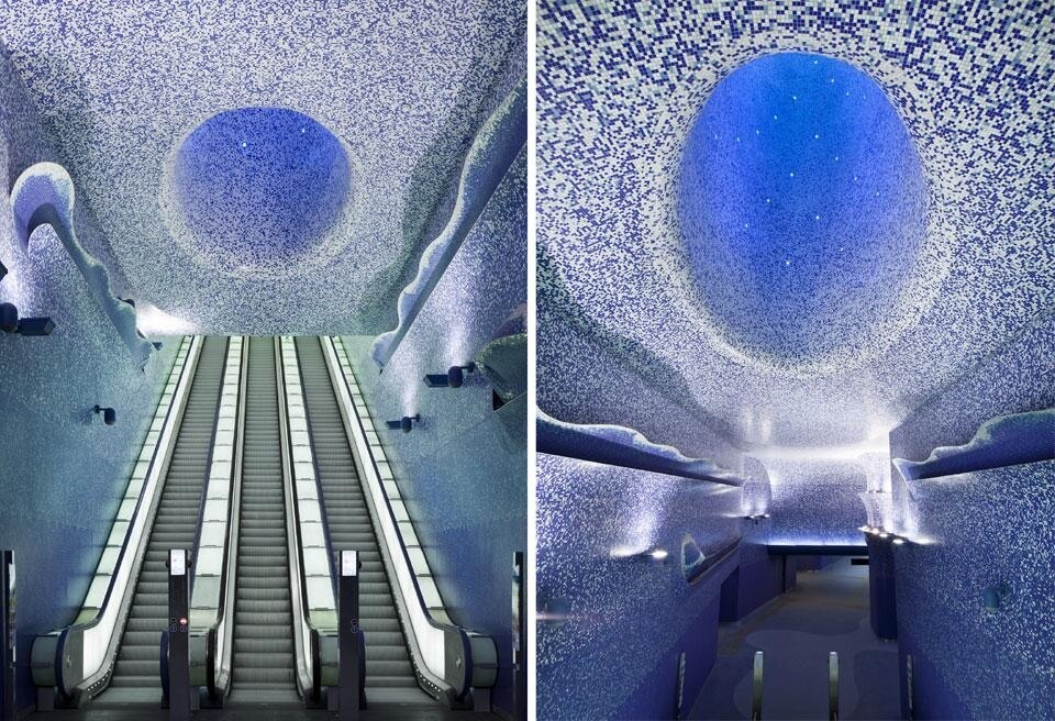 Oscar Tusquets Blanca, Toledo station, Naples metro, 2012 