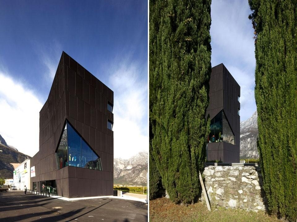 Weber + Winterle, Nardelli Sport, Mezzolombardo (Trento), Italy 2012
