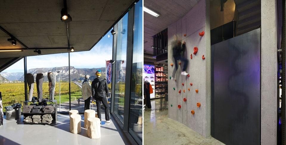 Weber + Winterle, Nardelli Sport, Mezzolombardo (Trento), Italy 2012
