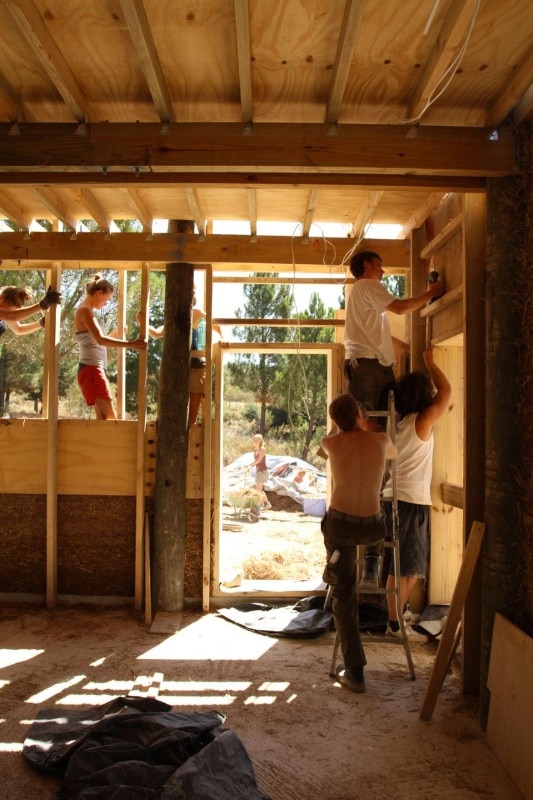 Ukuqala 2, house for foreign volunteer workers, Grabouw, Cape Town 2012