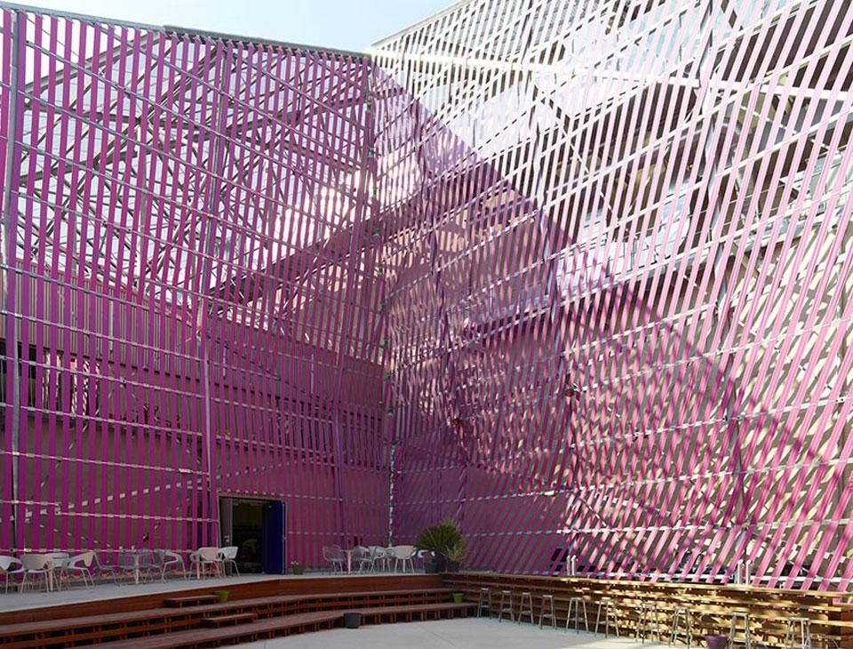 Tetrarc, contemporary music complex Paloma, Nantes, France 2012
