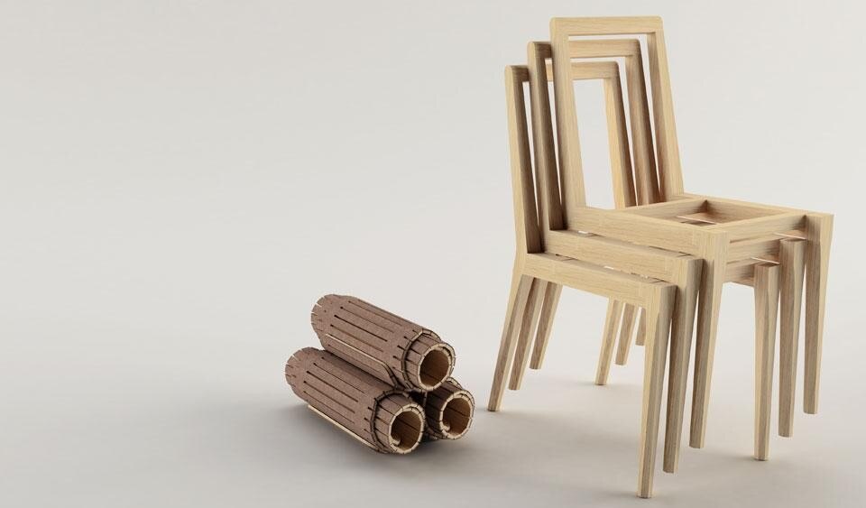 Top and above: Noé Duchaufour Lawrance, <em>Market</em> chair for Petite Friture