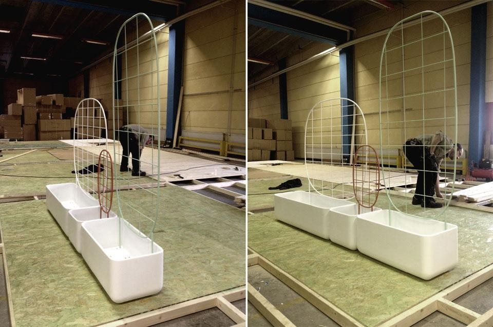  Luca Nichetto, <em>Plantrellis</em>, collection of outdoor furnishings for Berga, 2013