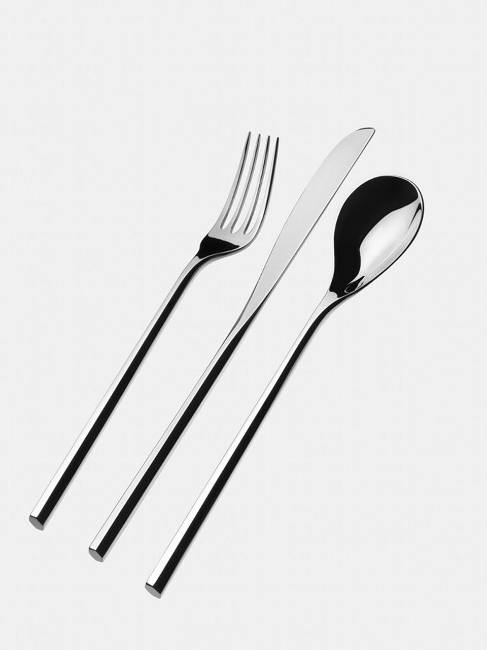 Toyo Ito, <em>MU</em> cutlery set for Alessi