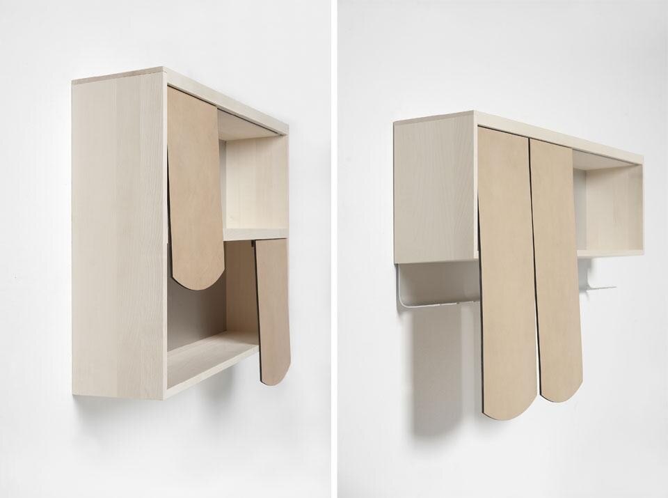 Hanna Krüger, Shingle Shelves, 2012