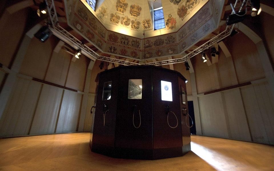 The <em>PostNatural Organisms of the European Union</em> installation. Photo by Luca di Tommaso