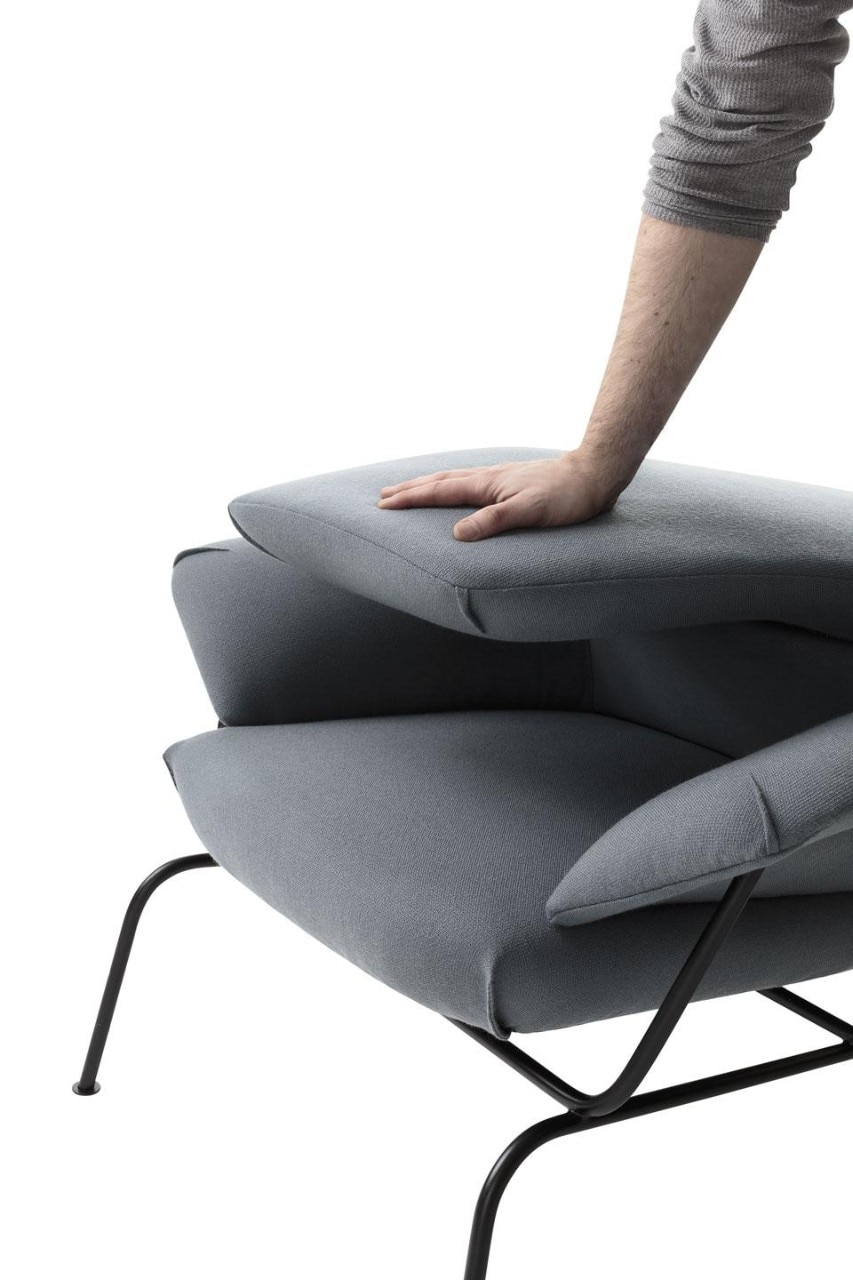  Luca Nichetto, <em>Hay</em> lounge chair for One Nordic