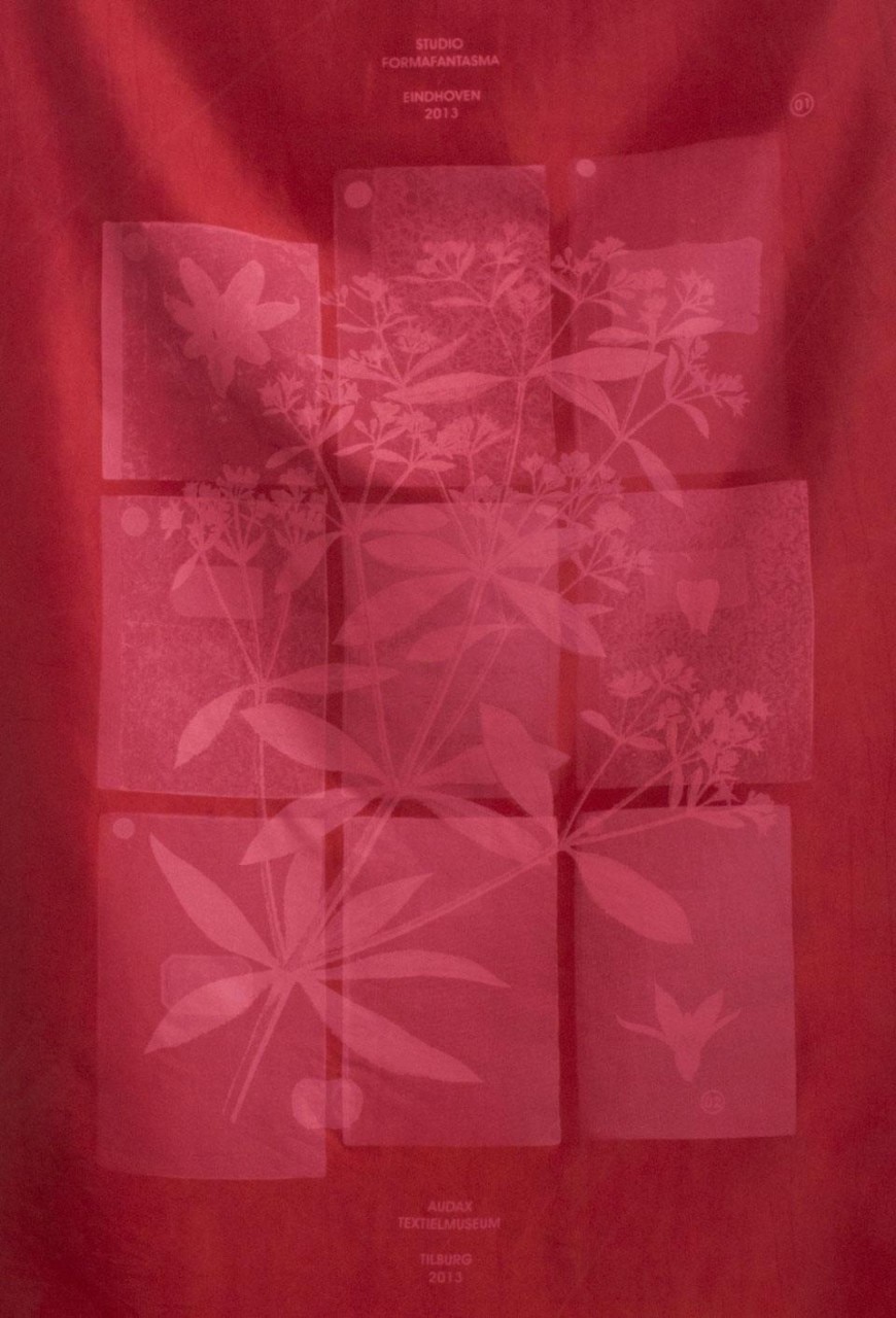 Studio Formafantasma, <em>BTMM1514 (Turkish Red)</em>, collection of 17 silk textiles Studio Formafantasma, <em>BTMM1514 (Turkish Red)</em>, collection of 17 silk textiles