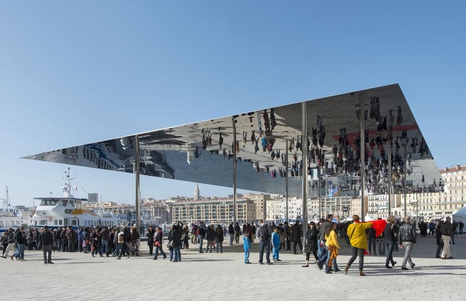 Foster + Partners, Vieux Port canopy, Marseille 2013