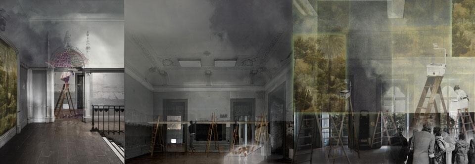 Astrid Bois d’Enghien, Catarina Vasconcelos, Clio Capeille, Margarida Rêgo, Rain Wu, Simon Kinneir, <em>Fábrica dos Sonhos</em> ["Dream Factory"], winner of the Universities Award Competition 
