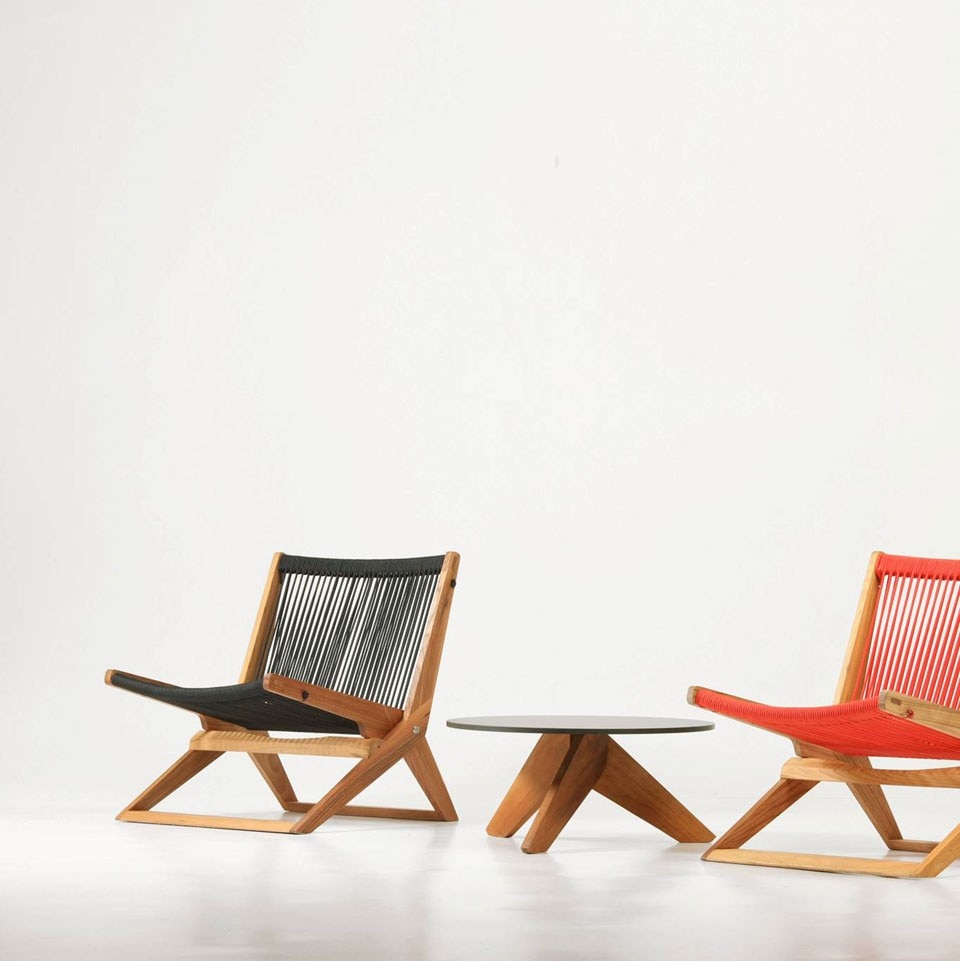 Lone-low-table&XL-folding-lounge-chair