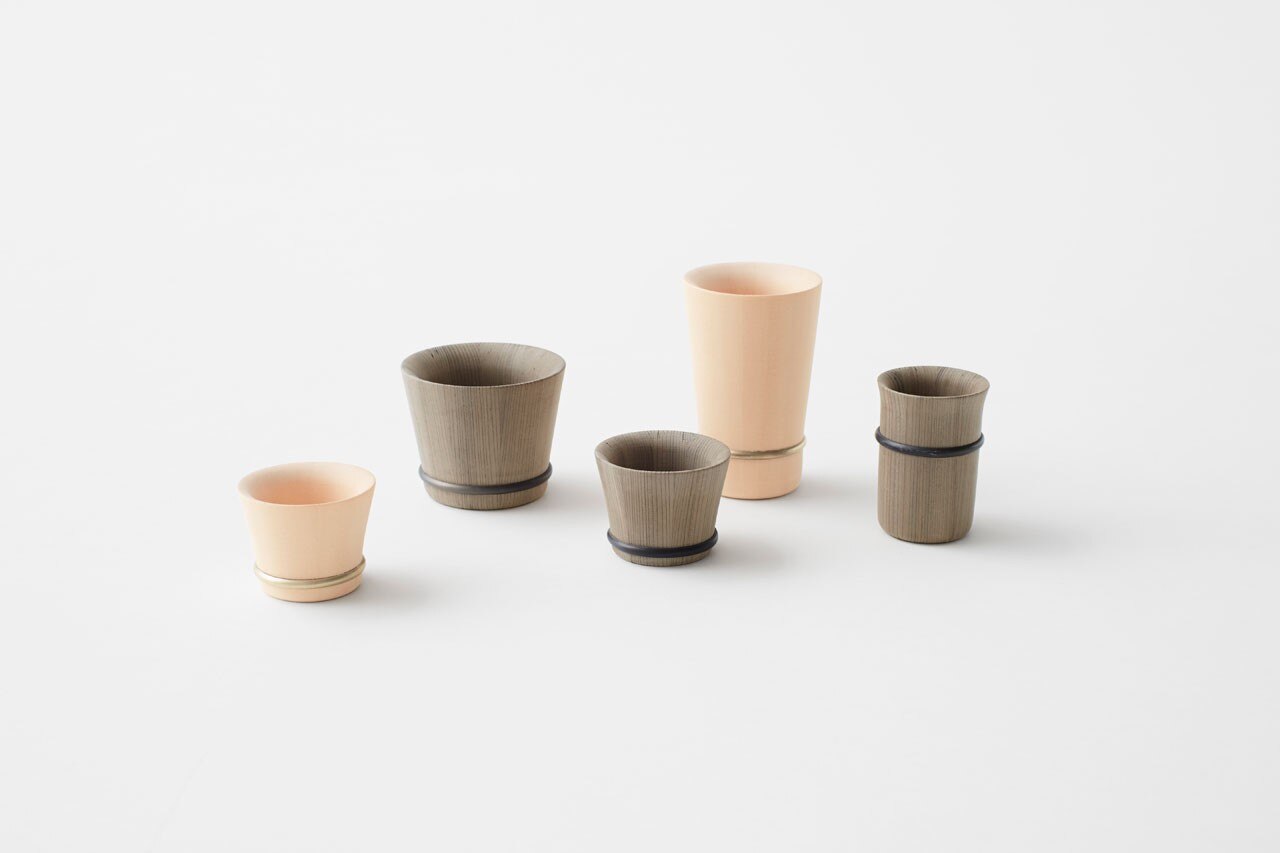 Nendo: Oke cup and Oke carafe