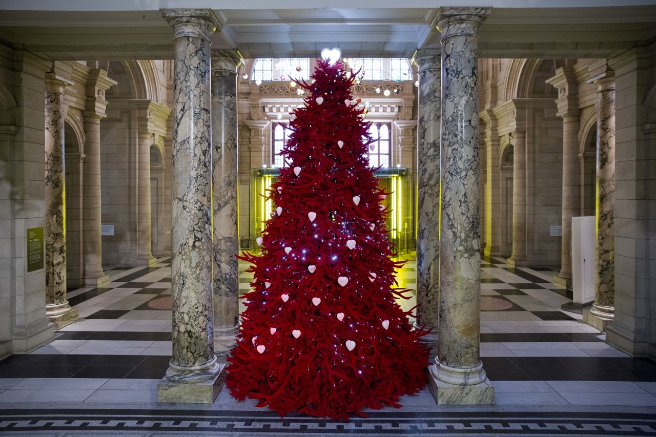 7 Meter Hologram Christmas tree-Rijksmuseum Amsterdam 