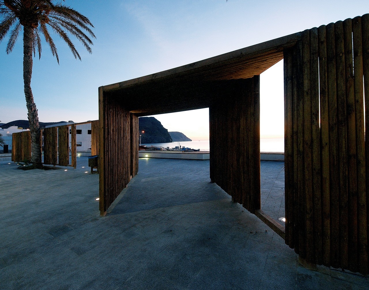 Jesús Torres García, Las Negras waterfront