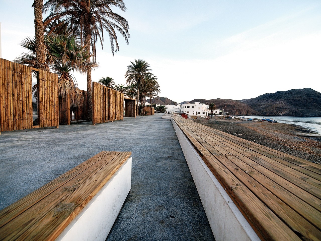 Jesús Torres García, Las Negras waterfront