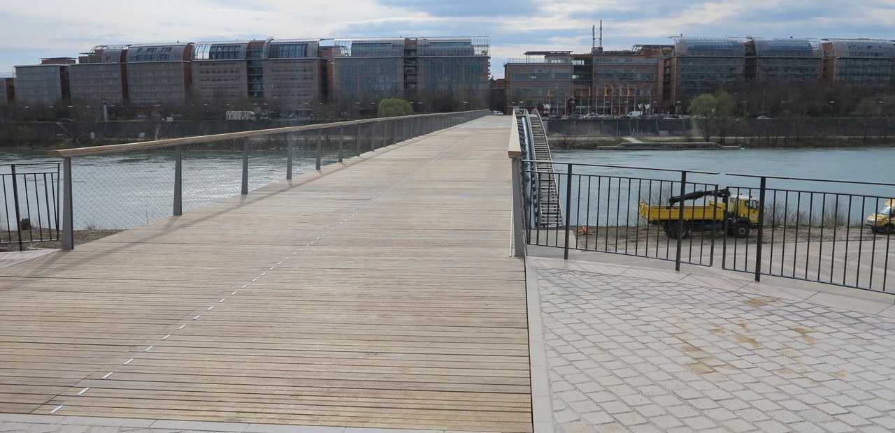 Dietmar Feichtinger Architectes, Passerelle de la paix, Lyon