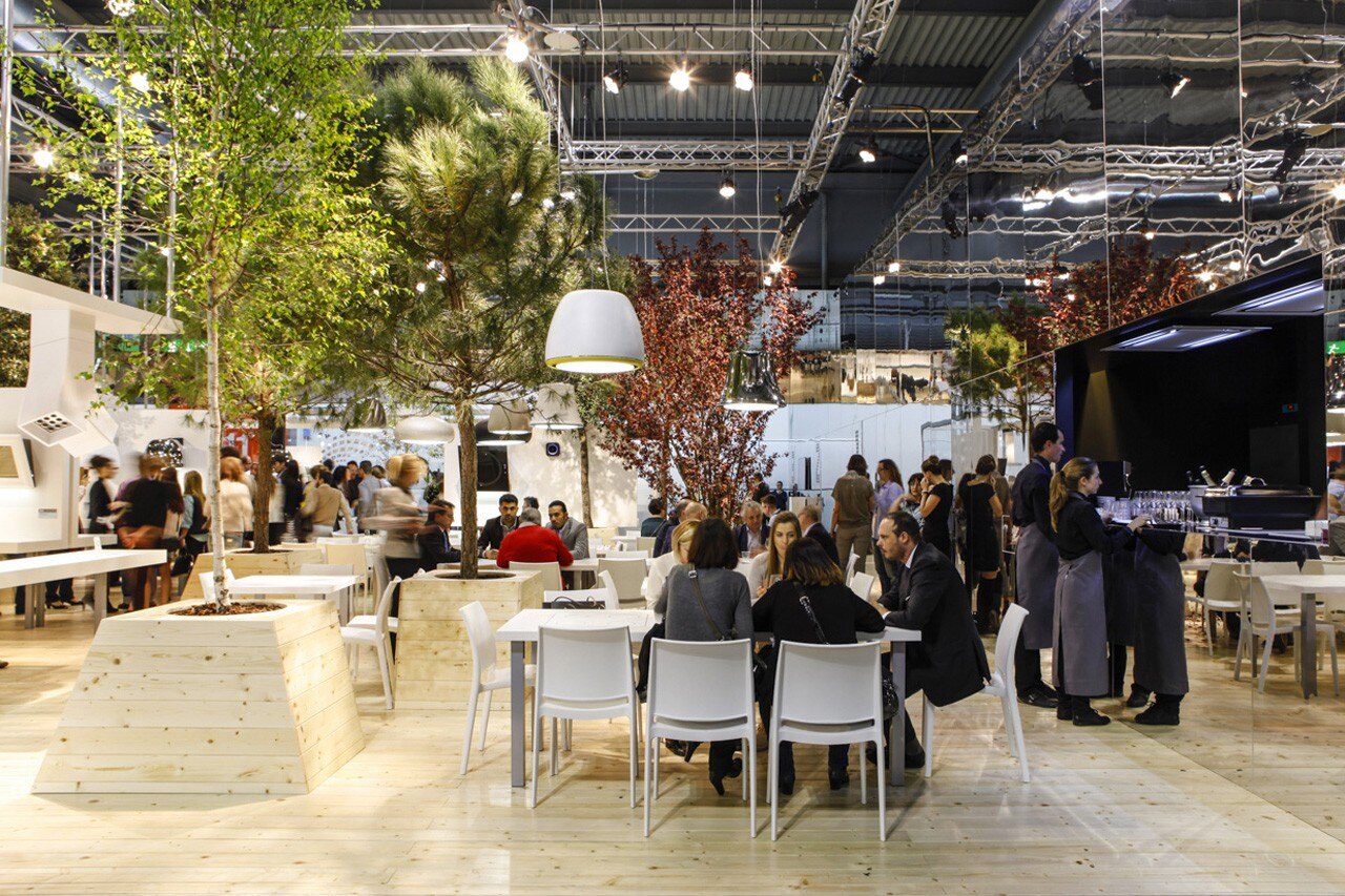 stARTT, stand per Elica, Salone del Mobile 2014