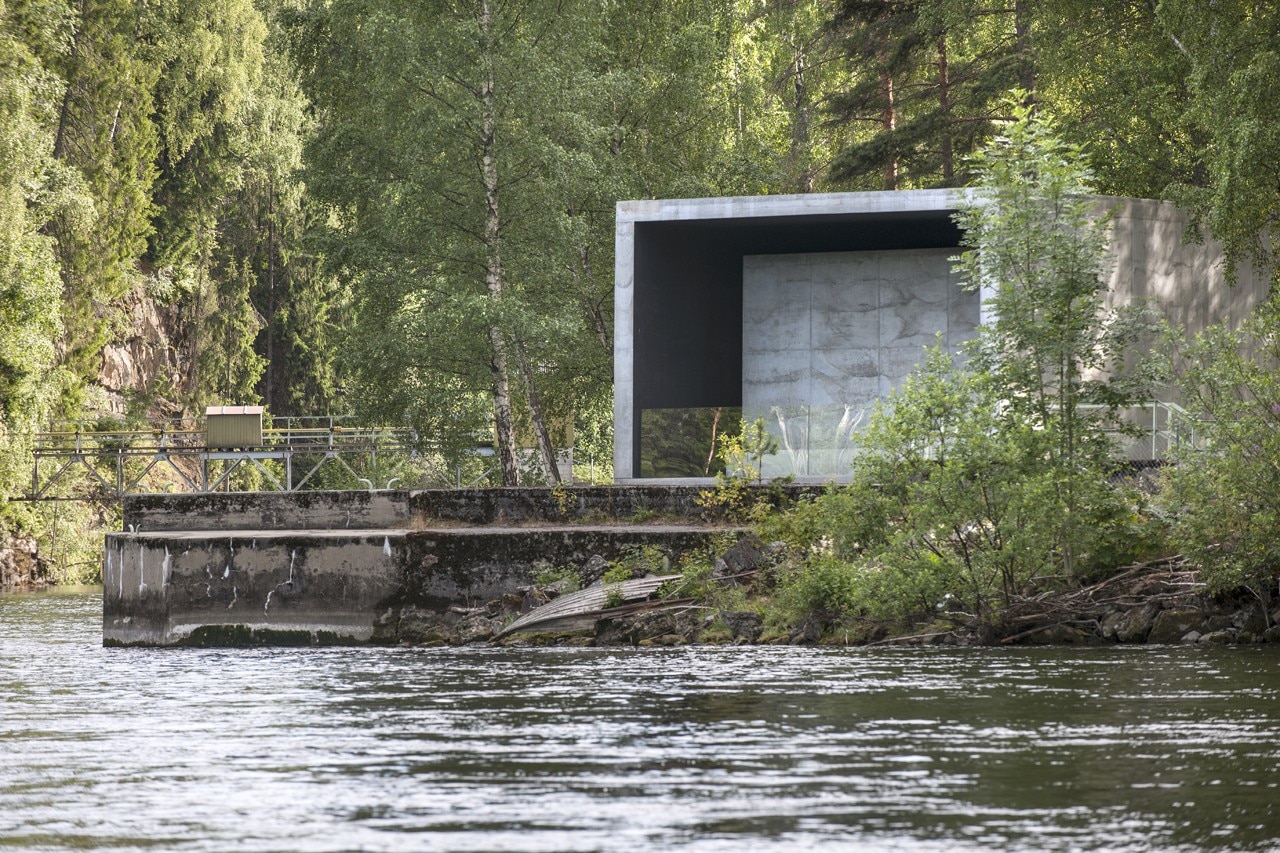 A2 Architects, Pulp Press at Kristefos Museum, Kistefos, Norway