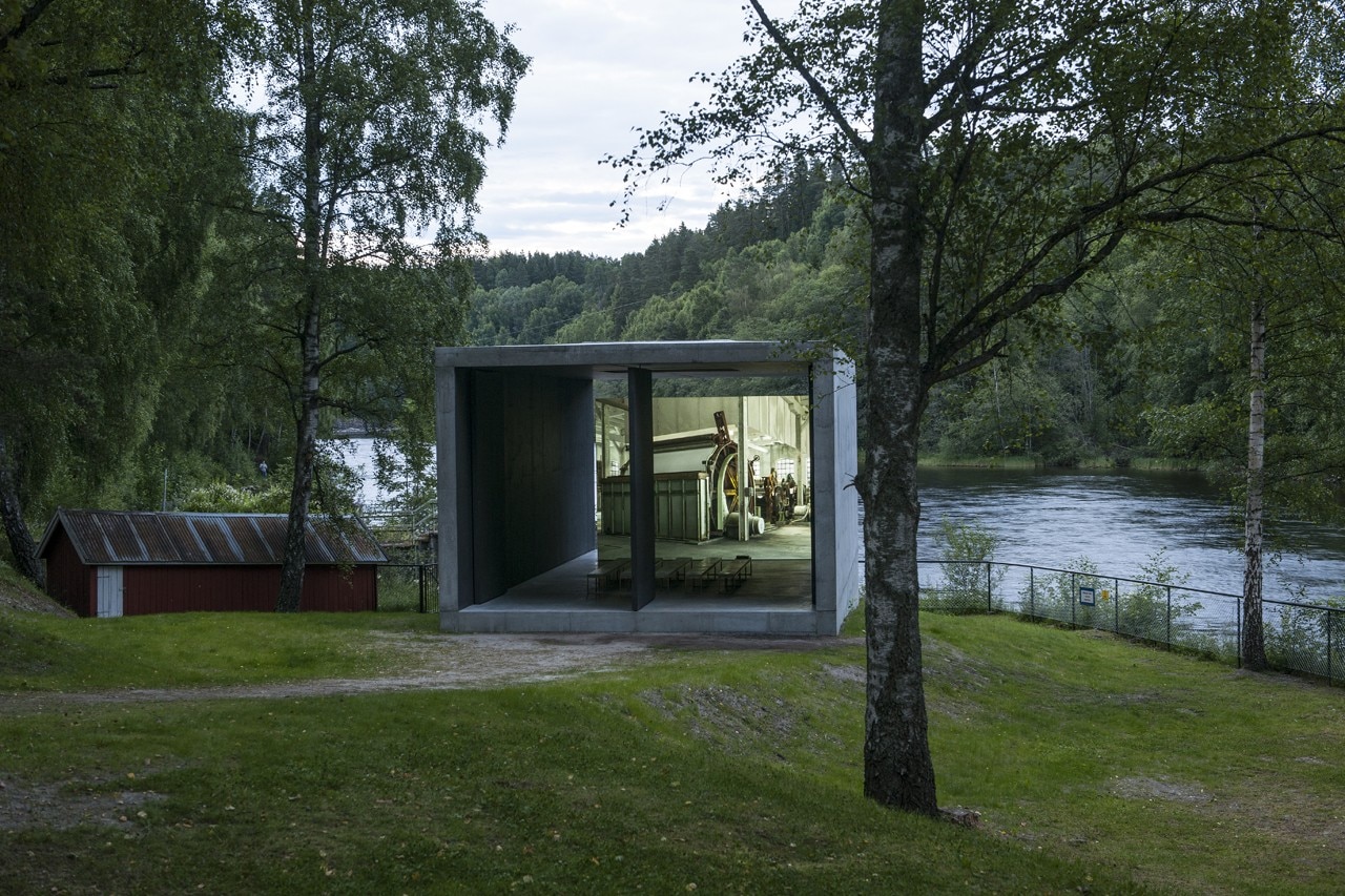 A2 Architects, Pulp Press at Kristefos Museum, Kistefos, Norway