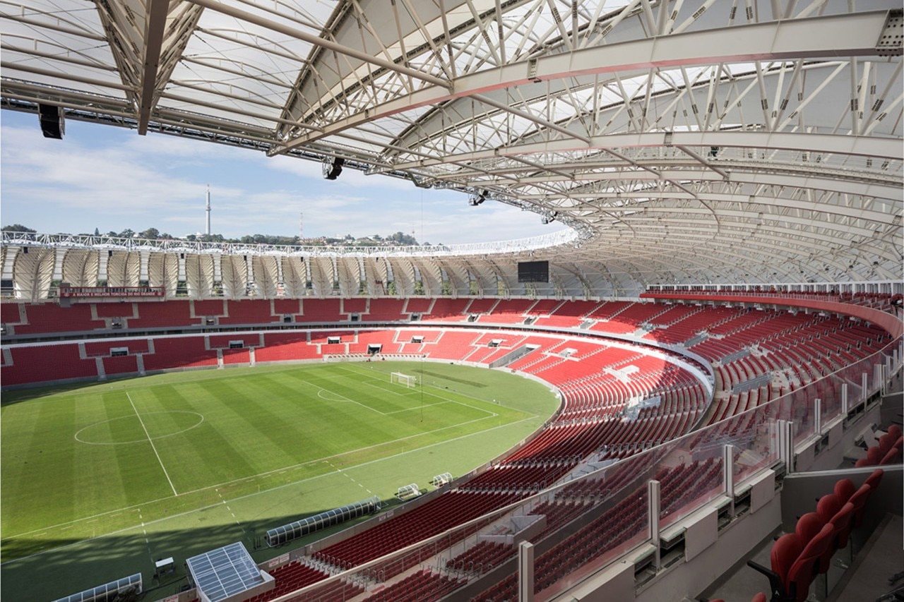 Santini and Rocha Architects, Beira Rio Stadium, Porto Alegre