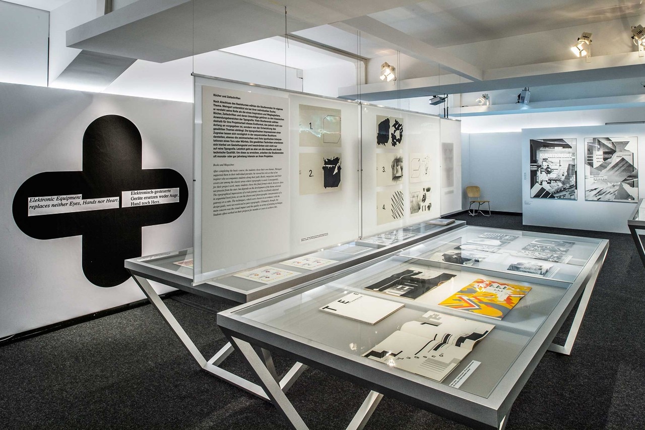 ﻿﻿﻿"Weingart Typography" at Museum fur Gestaltung Zurich, photo: Betty Fleck, © ZHdK