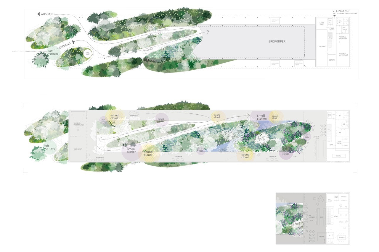 terrain : landscape urbanism BDA, breathe.austria Padiglione Austriaco, Expo 2015, Milano