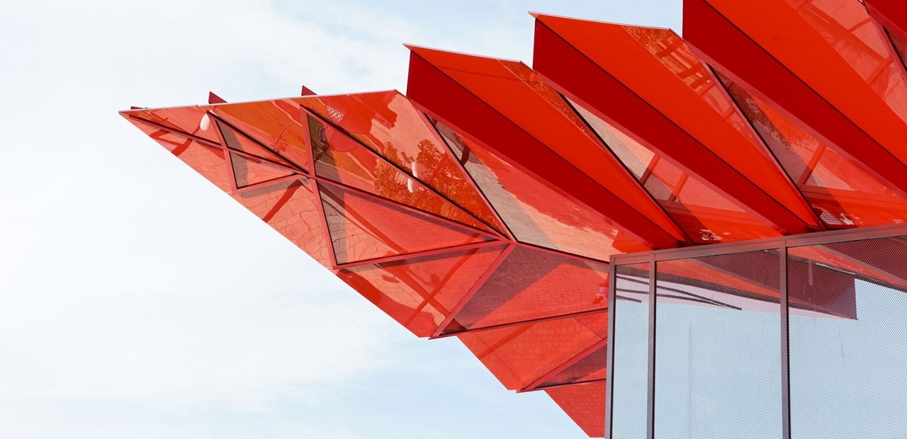 A canopy like an origami