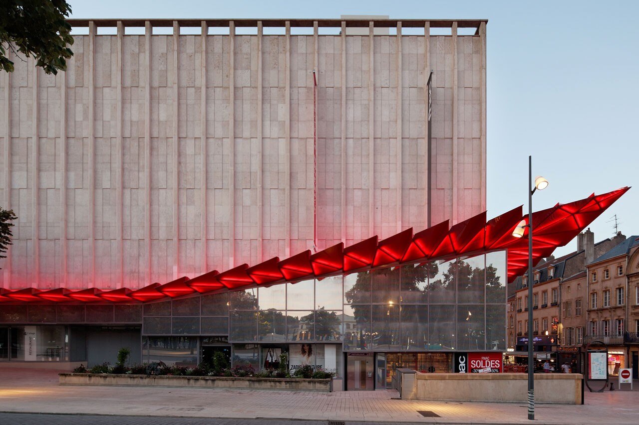 Manuelle Gautrand Architecture, Galeries Lafayette Department Store in Metz, France