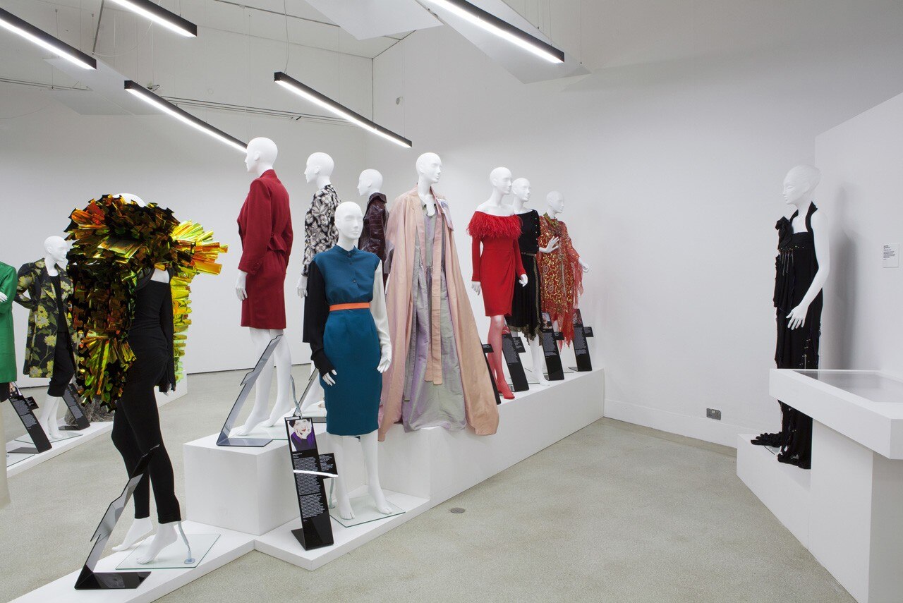 Design Museum, Women Fashion Power, exhibition view