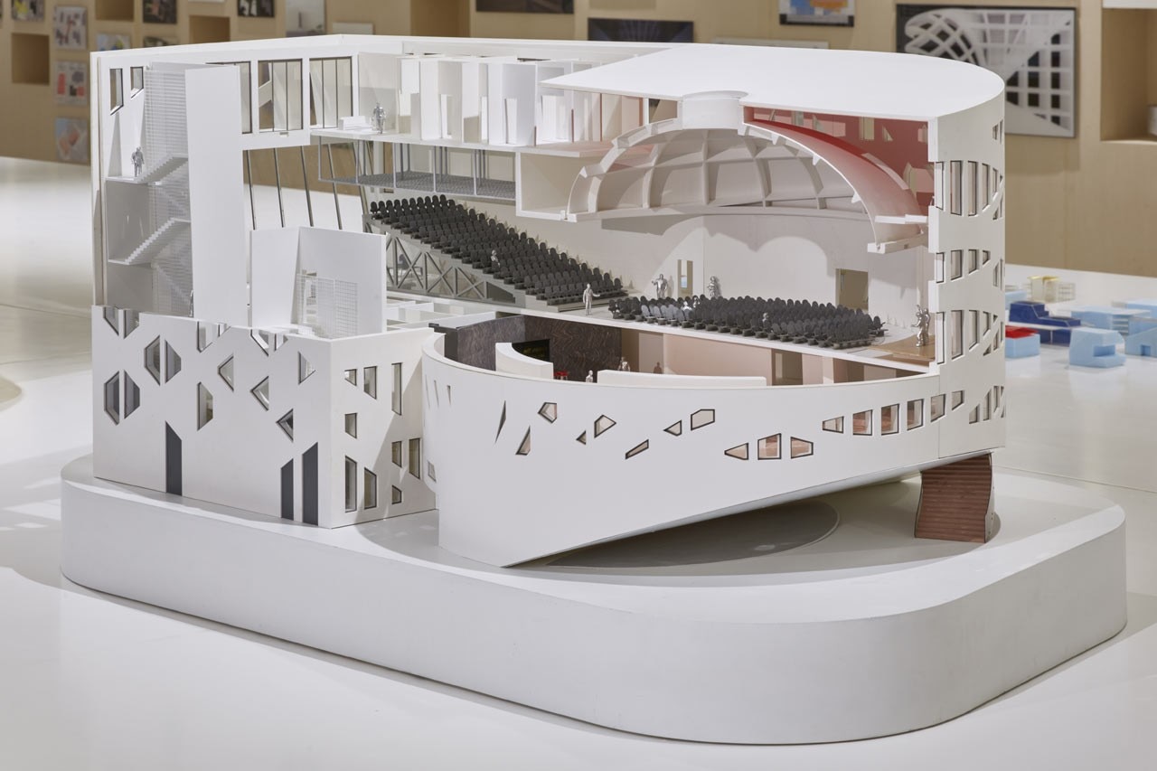 Faena Forum model. Photo Nik Koenig. Image courtesy Faena