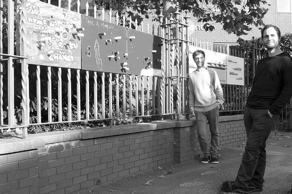 Aaron Bright and Emilio Koutsoftides, #RiversideMemories, Riverside Studios, Hammersmith, London