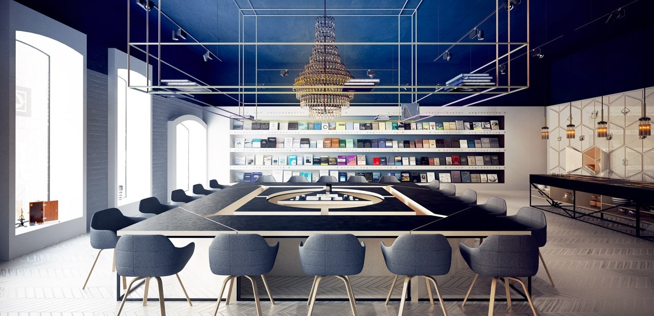 Science library-café - Domus