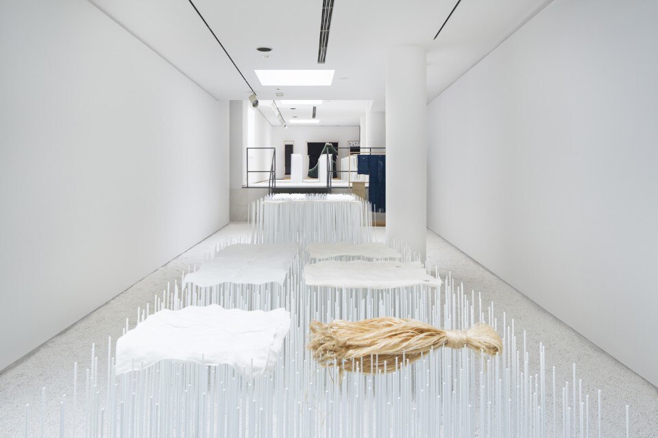 Yusuke Seki, “Majotae – The Forgotten Fabric”, exhibition design