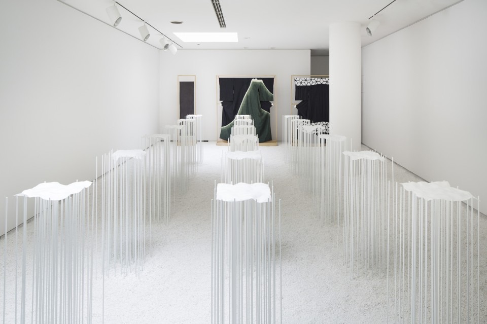 Yusuke Seki, “Majotae – The Forgotten Fabric”, exhibition design