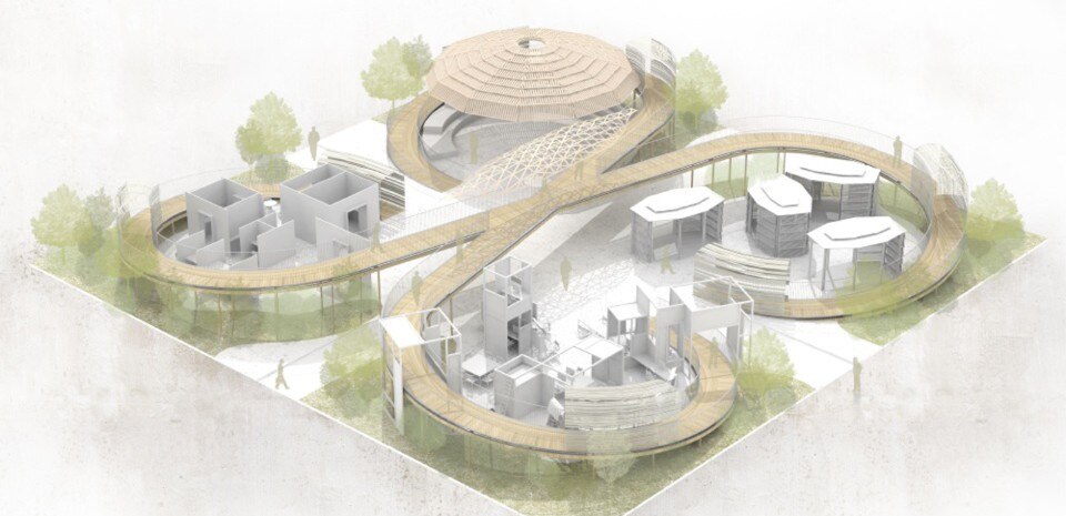 Il progetto di Michele De Lucchi, La Passeggiata