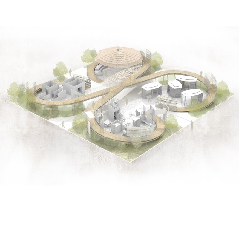 Il progetto di Michele De Lucchi, La Passeggiata